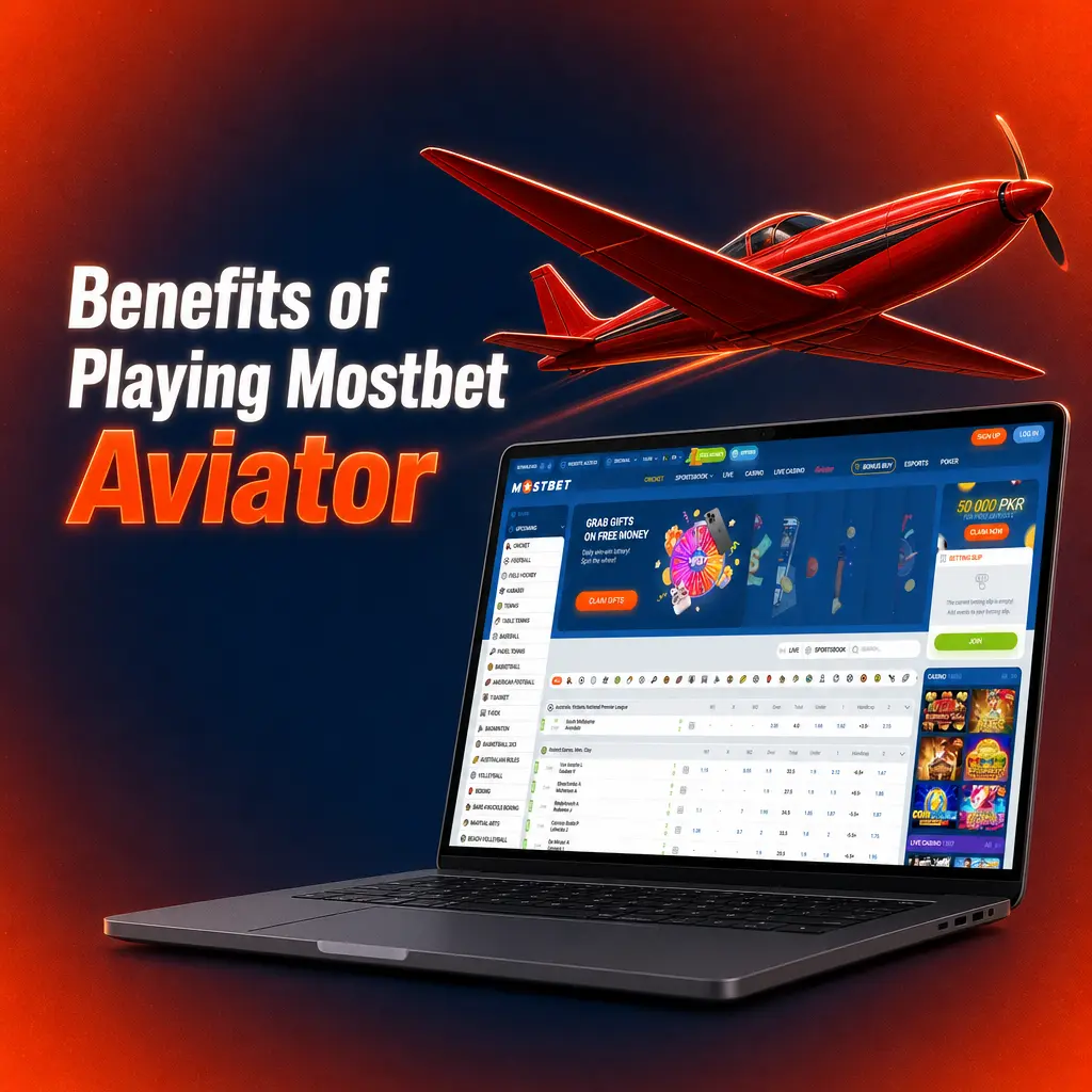Benefits of playing Mostbet Aviator: instant rounds, provably fair engine, low entry cost, dual betting panels, and bonuses.