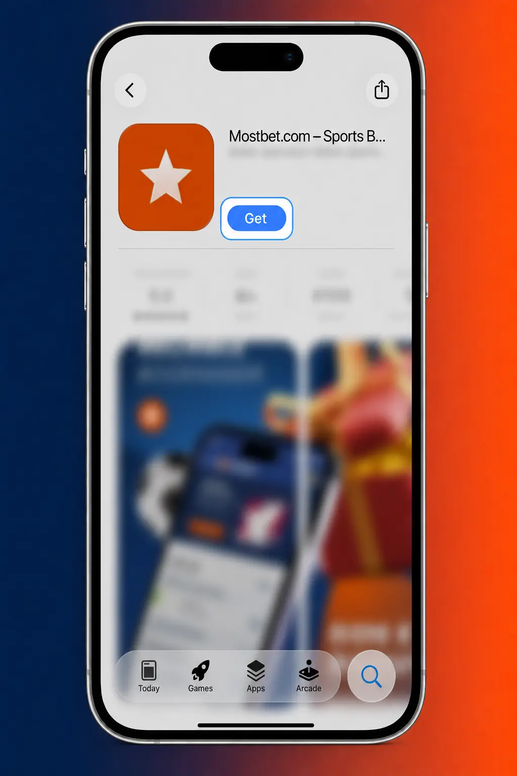 Steps to download and install Aviator app on iOS via App Store and sign in to play on Mostbet
